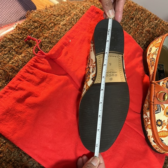 Authentic Gucci Floral Print Mens Shoes - Picture 15 of 15